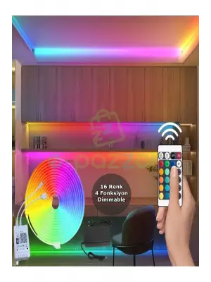 Esnek Şerit Neon Led 5m