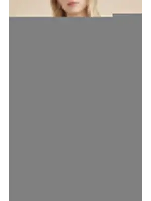 Eteği Kalp Detaylı Yırtmaçlı Salaş Penye Tunik -Siyah