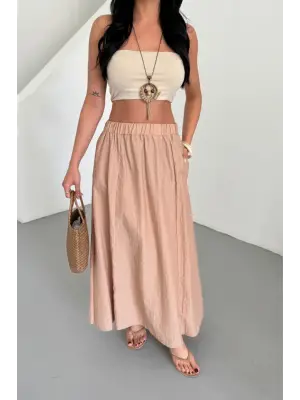 ETEK ŞANEL BOY SOFT KUMAŞ - Bej