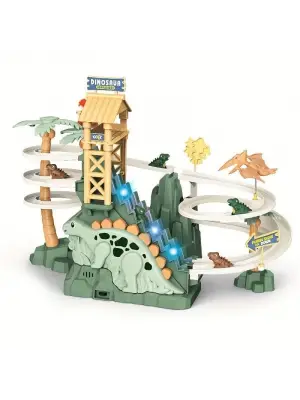 Omarı Eğlenceli Dinazorlu Kaydırak Seti