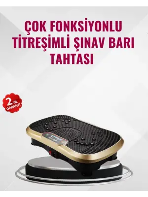 Ev Tipi Titreşimli Spor Aleti Yağ Yakım Destekli Tasarım