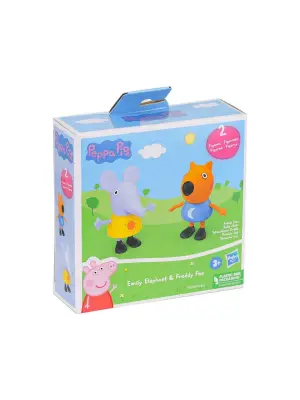 F6413 Peppa Pig Peppanın En İyi Arkadaşları Oyun Seti +3 yaş