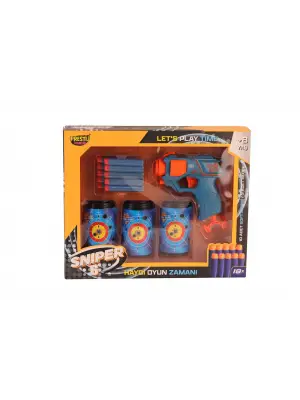 FAB 5909 KUTULU 3 HEDEFLİ SNİPER 6 DART ATICI