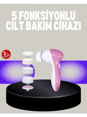 Fırçalı Yüz Temizleme Ve Spa Masaj Cihazı