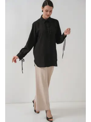 Zarif Fırfırlı Tunik