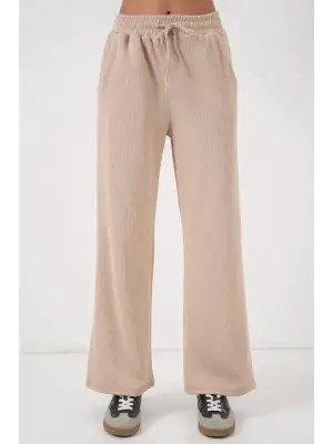 Fitilli Pantolon 30053 - Bej