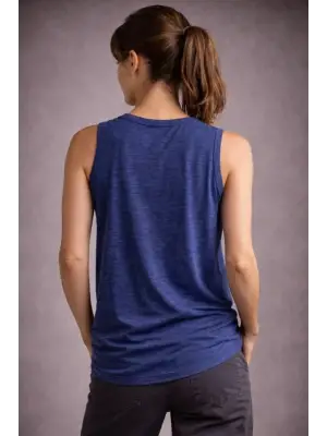 Flamlı Kumaş Sıfır Kolsuz Atlet Basic Spor Üst, Günlük Ve Fitness Kullanımına Uygun - İndigo