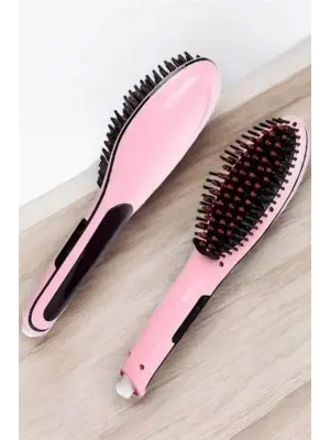 Fön Tarağı Saç Düzleştirici Sıkı Dişli Isı Ayarlı Elektriklenme Karşıtı