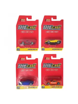 Omarı Metal Araba Tekli Kartela - Çocuk Oyuncağı ve Dekoratif Objeler