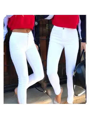 Gabardin Kumaş Yüksek Bel Pantolon 94cm XLbel36cm