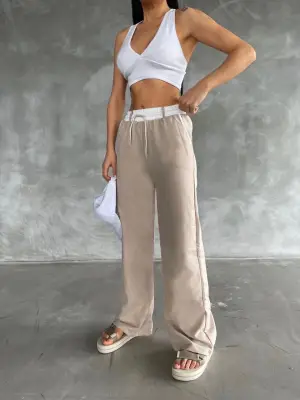 Şık Bol Paça Pantolon