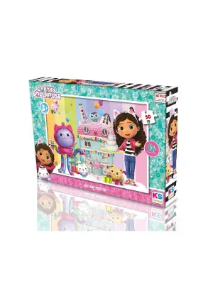 GB 709 GABBYS DOLLHOUSE PUZZLE 50 PRÇ