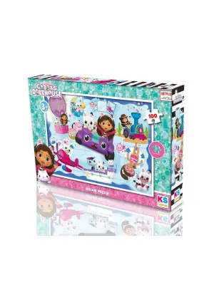 GB 714 GABBYS DOLLHOUSE PUZZLE 100 PRÇ