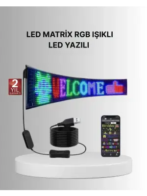 Gece Kullanıma Uygun  Pixel Rgb Led Panel Es Atmosfer Işığı