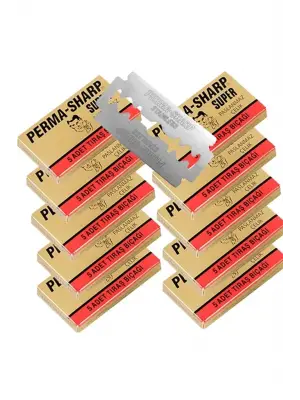 Gillette Perma-sharp 5li Traş Jileti 20 Paket