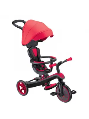 Globber Explorer 4in1 Trike Bisiklet Kırmızı