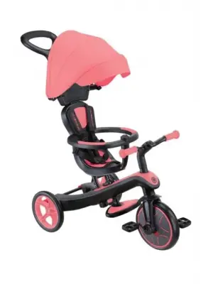 Globber Explorer 4in1 Trike Bisiklet Pembe