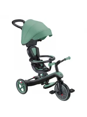 Globber Explorer 4in1 Trike Bisiklet Zeytin Yeşili