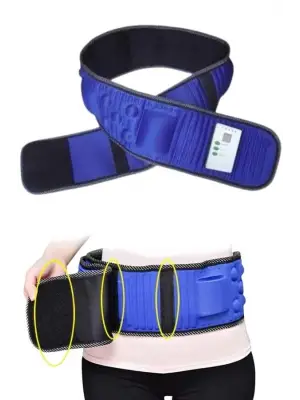 Göbek İnceltme Kemeri Kas Gevşetici Masaj Aleti Titreşimli Masaj Kemeri