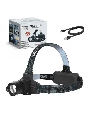 Gt100 Led Şarjlı Kafa Lambası  Wt-628