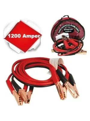 Omarı Güçlü Akü Takviye Kablosu Amper