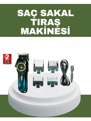 Güçlü Motorlu Paslanmaz Çelik Bıçaklı Saç Kesim Makinesi