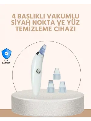 Güçlü Vakumlu Siyah Nokta Temizleyici – Cilt Pürüzlerini Gideren