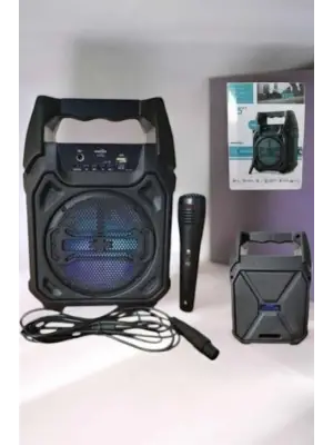 Güçlü Ve Şarj Edilebilir Bluetooth Hoparlör 6.5 İnç