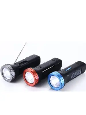 Güneş Enerjili Bluetooth Radyo Özellikli Kamp El Feneri