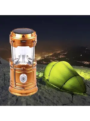 Güneş Enerjili Çok Fonksiyonlu Kamp Feneri