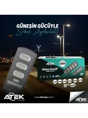 Güneş Enerjili Sokak Lambası 120 W