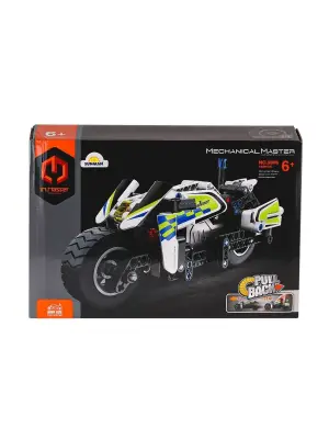 Omarı Güneş Işığında Koruyucu Polis Motosikleti Parçası