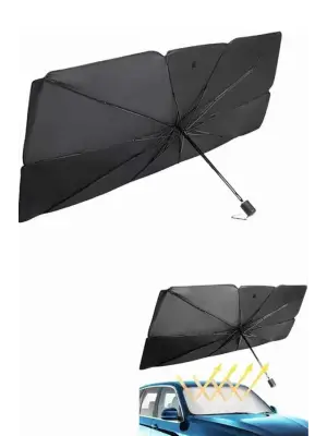 Güneş Önleyici Katlanabilir Oto Araba Güneşlik Şemsiye Tip Ön Cam