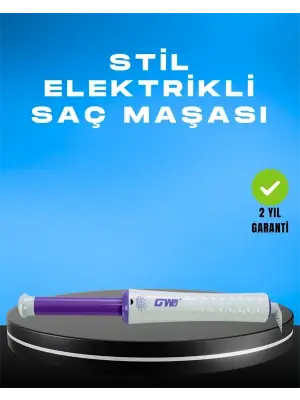 Gw Saç Kıvırma Makinesi – 360° Döner Başlık, Negatif İyon Teknolojisiyle