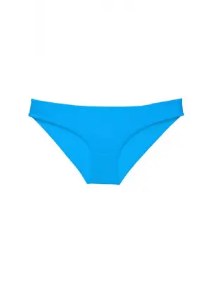 Omarı Şık Mavi Pamuklu Likralı Acil Durum Slip Külot