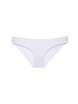 Omarı Taşınabilir Beyaz Kadın Pamuklu Günlük Slip Külot