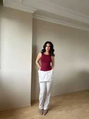 Şık Halter Yaka Bodysuit