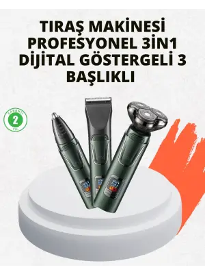 Hareket Halinde Kullanıma Uygun Tıraş Makinesi