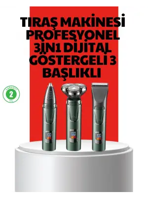 Hassas Bölgeler İçin Çok Fonksiyonlu Tıraş Makinesi