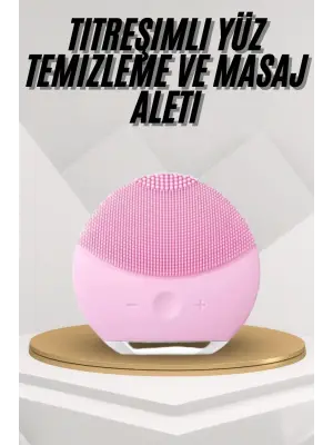 Hassas Ciltlere Özel Titreşimli Yüz Temizleme Ve Masaj Aleti