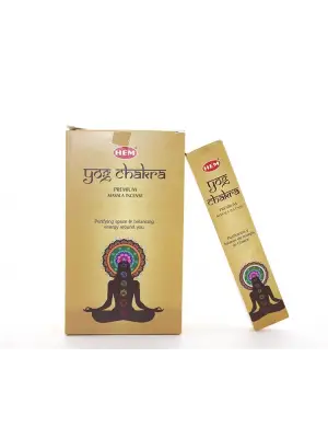 Hem Yog Chakra Masala Aromalı Çubuk Tütsü