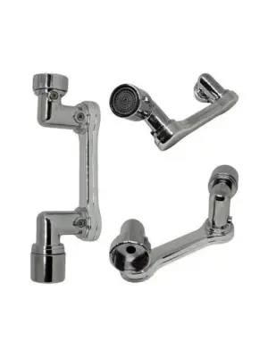 Her Yere Dönebilen Tasarruflu Mutfak Musluk Başlığı Ucu Musluk Ucu Oynar Başlıklı