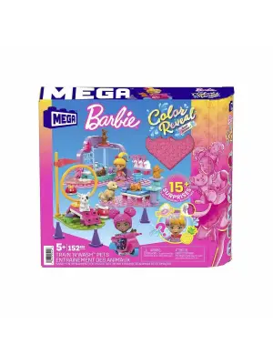 HHP89 MEGA™ Barbie® Color Reveal™ Hayvan Dostu 152 parça