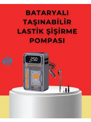 Hızlı Şişirme Güçlü Motorlu 150 Psı Araba Lastik Pompası