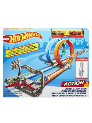 Omarı Hızlı ve Heyecan Verici Çift Çemberde Depar Pist Seti