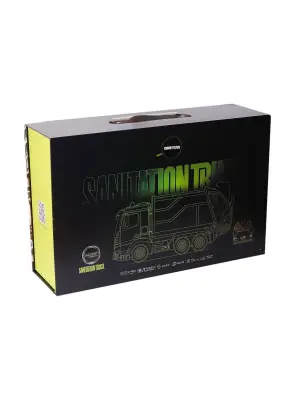 Omarı Metal Kumandalı Çöp Arabası - Çocuklar İçin Eğlenceli Oyun Aracı