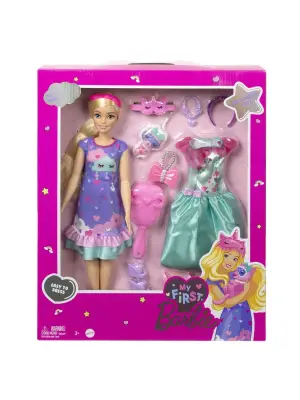 HMM66 My First Barbie - İlk Barbie Bebeğim - Delüks Bebek