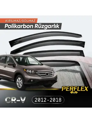 Honda Cr-v 2012-2018 Cam Rüzgarlığı V2 Düz