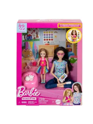 HRG48 Barbie ve Chelsea Sanat Atölyesi Oyun Seti