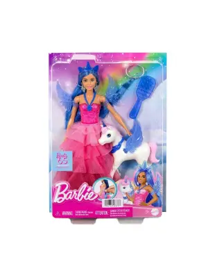 HRR16 Barbie Mavi Saçlı Prenses Bebek